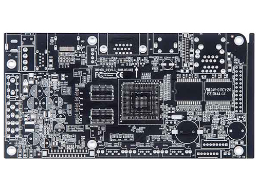 黑油安防pcb