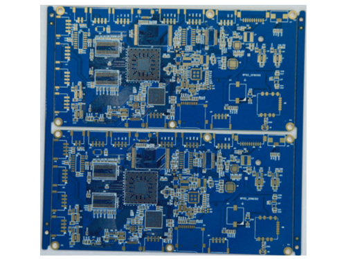 4 layers blue oil communication pcb
